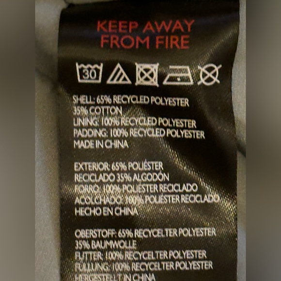 NWT BDG Urban Outfitters Oversized Cropped Puffer Coat with Hood & Pockets - Picture 7 of 10